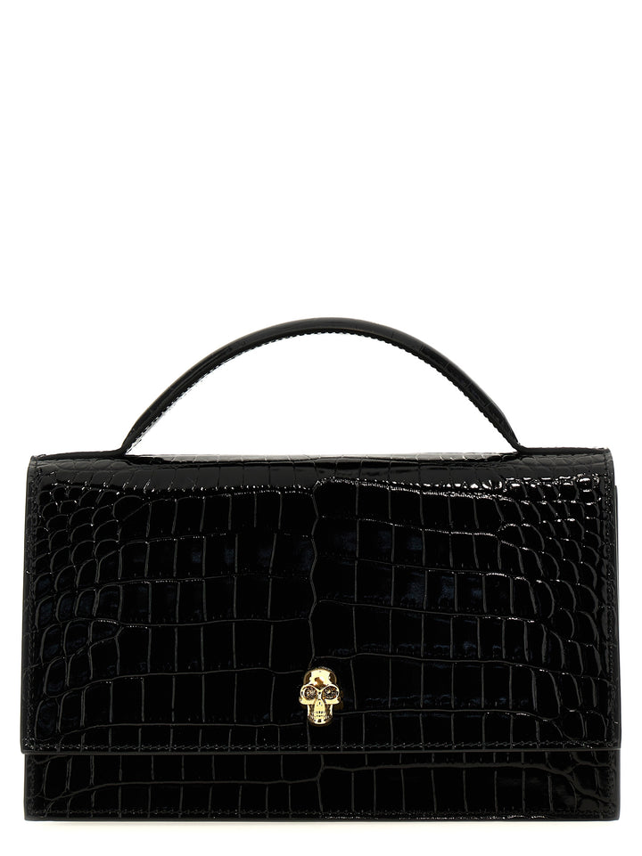 Skull Hand Bags Black