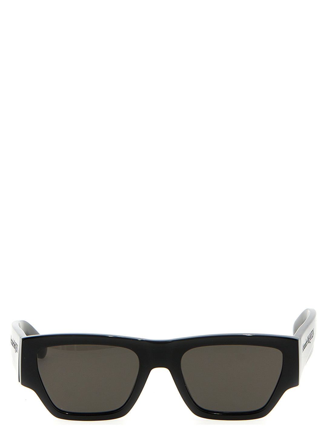 Mcqueen Angled Sunglasses Black