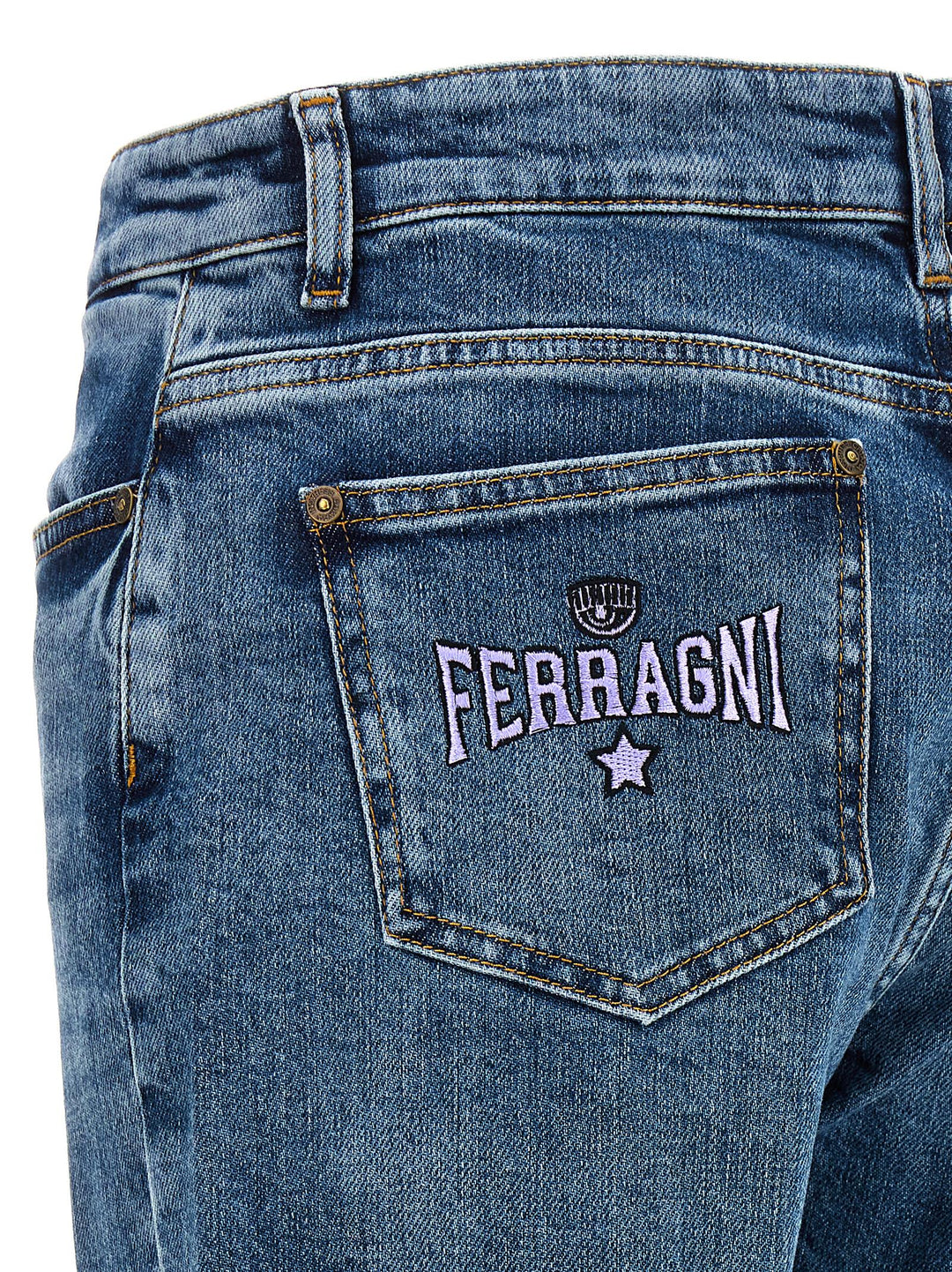 Logo Jeans Blue