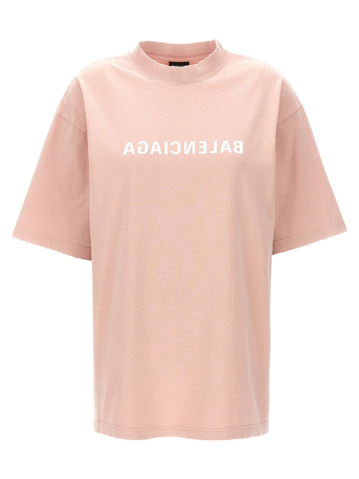 Balenciaga Mirror T-Shirt Pink