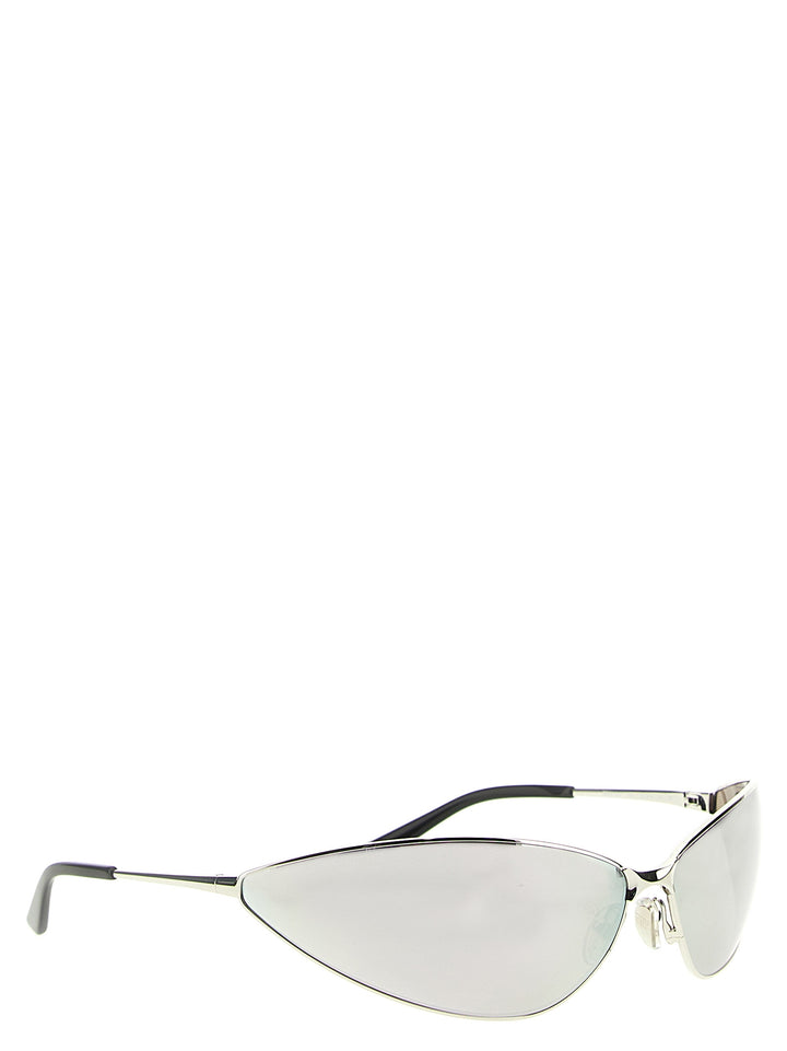 Razor Cat Sunglasses Silver