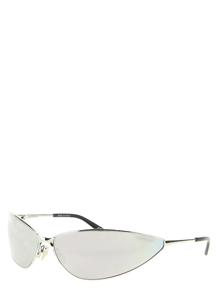 Razor Cat Sunglasses Silver