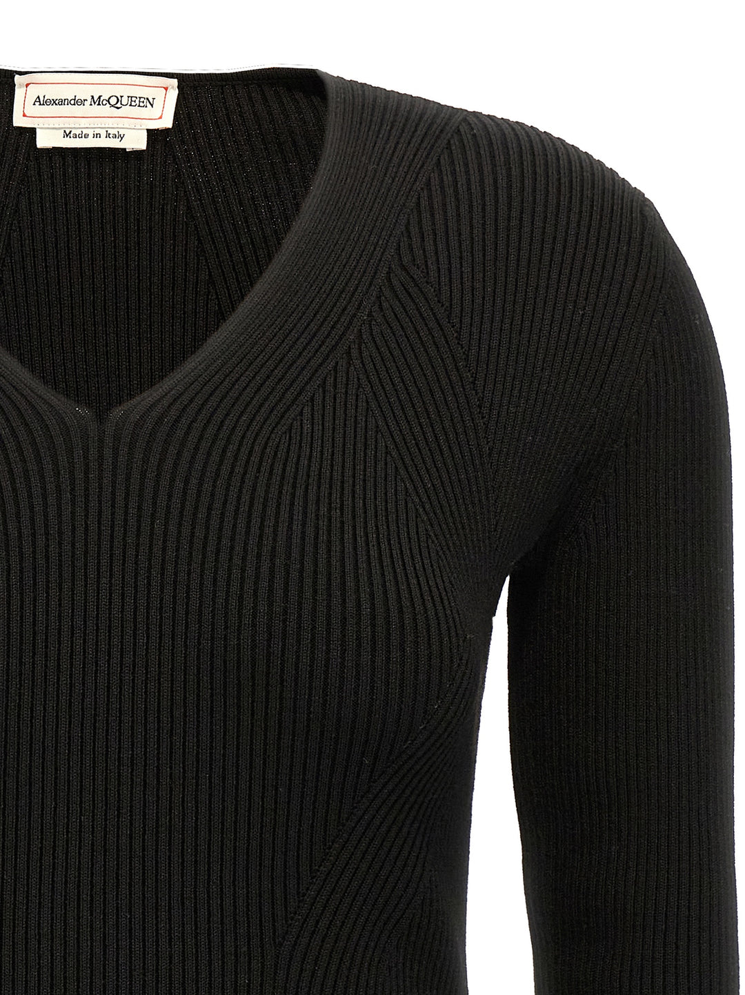 Cut-Out Sweater Sweater, Cardigans Black