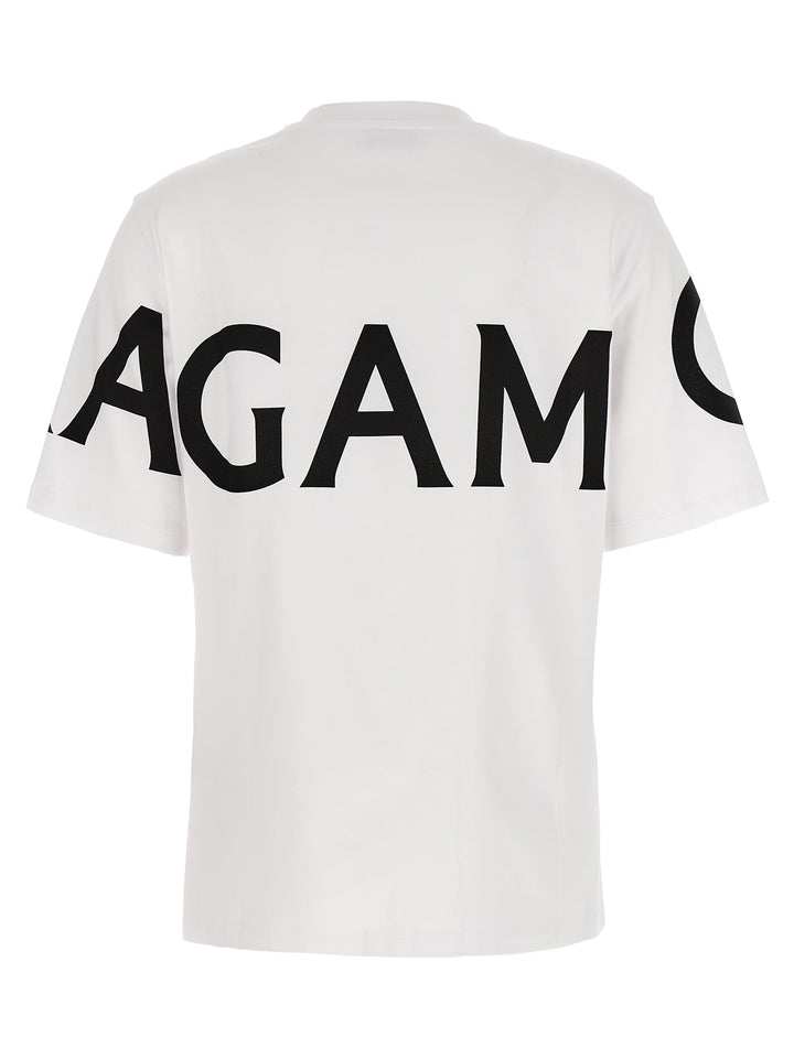 Logo Print T-Shirt White/Black