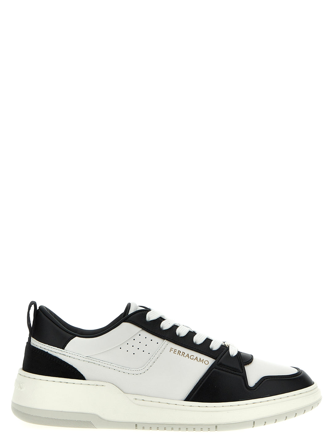 Ferragamo Dennis Sneakers - White/Black | 46378914947446774729df6b79f88f2279ea484b