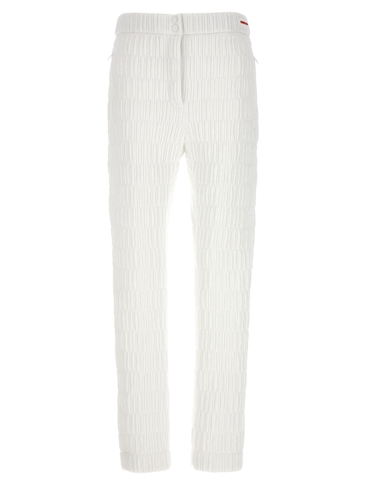 Quilted Pants White