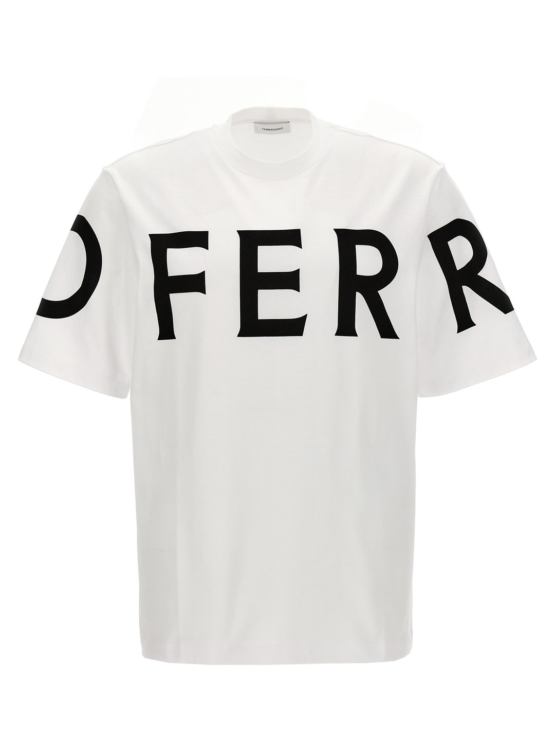 Logo Print T-Shirt White/Black