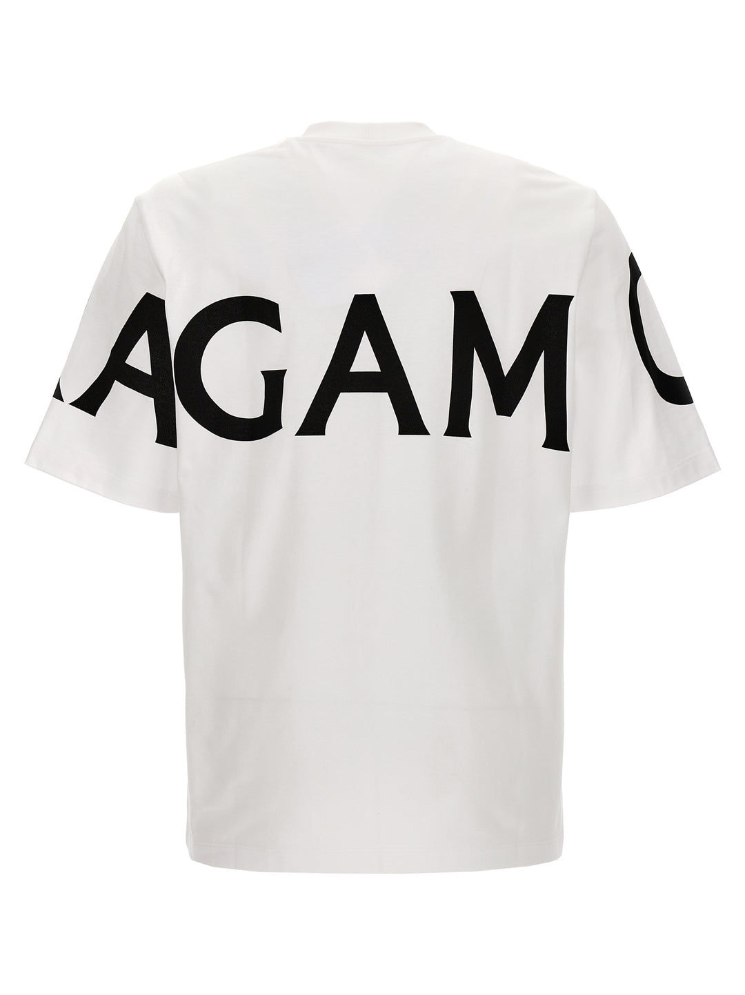 Logo Print T-Shirt White/Black