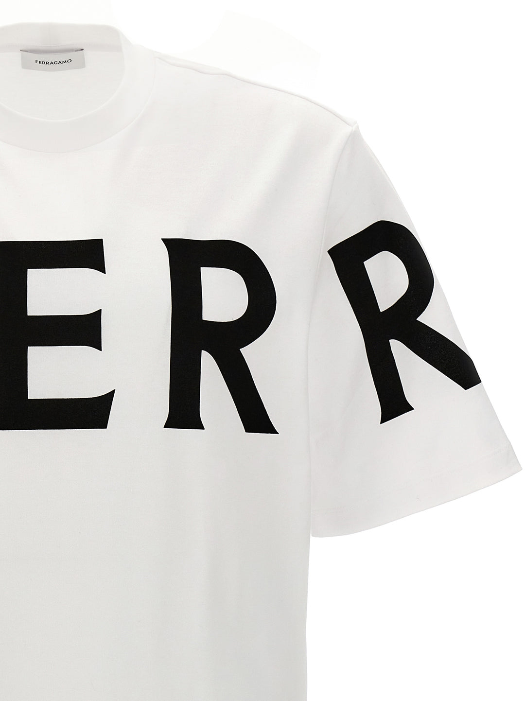 Logo Print T-Shirt White/Black