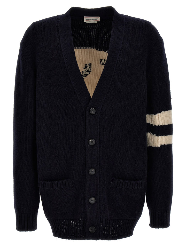 Skull Sweater, Cardigans Blue