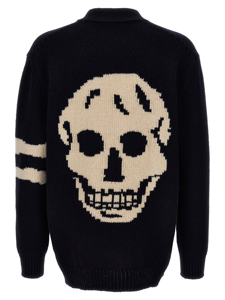 Skull Sweater, Cardigans Blue