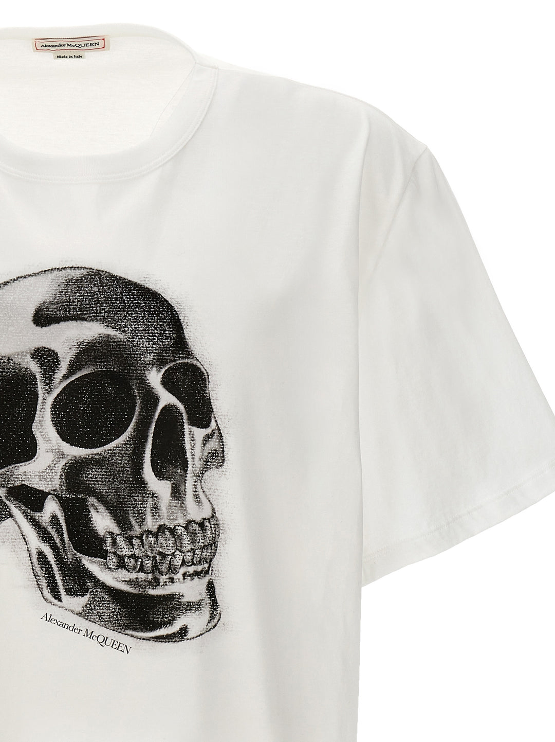 Skull T-Shirt White/Black