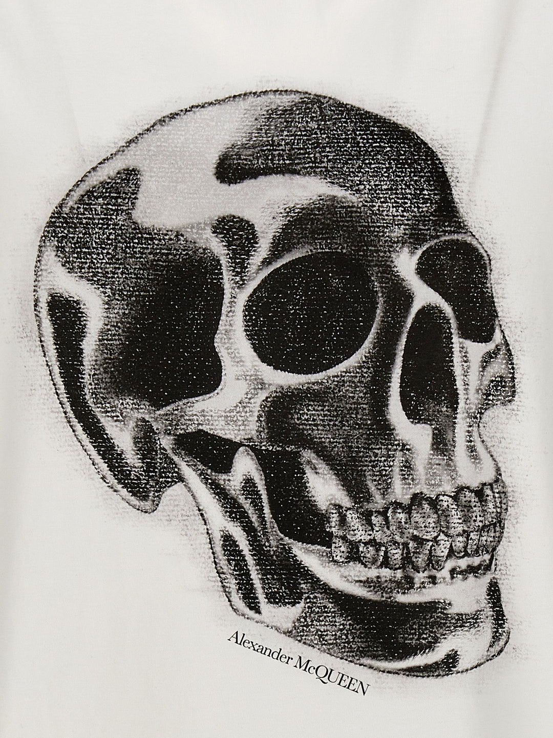 Skull T-Shirt White/Black