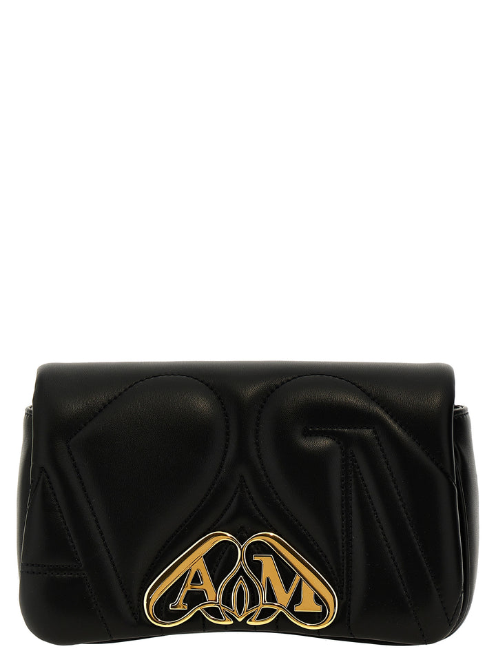 The Mini Seal Crossbody Bags Black