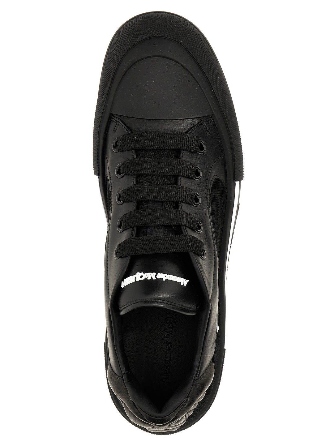 Neoprene Canvas Sneakers White/Black