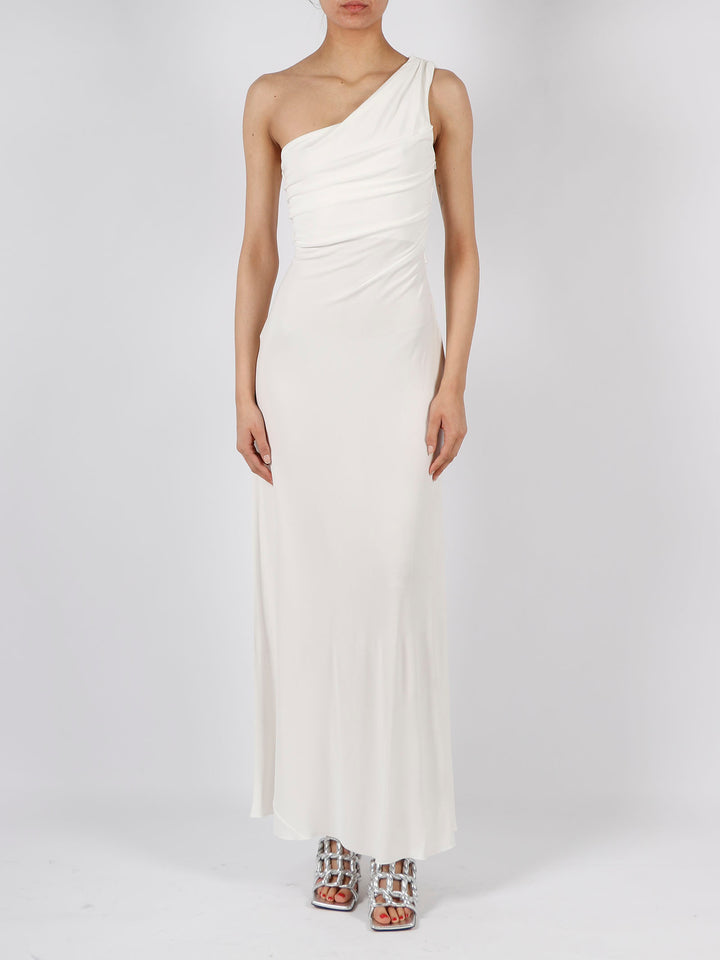 One shoulder long dress