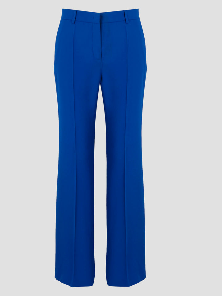 Tailored enver satin trousers