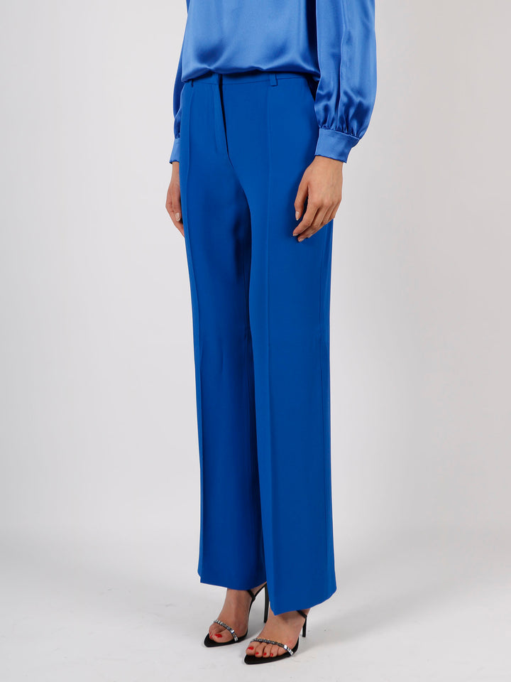 Tailored enver satin trousers