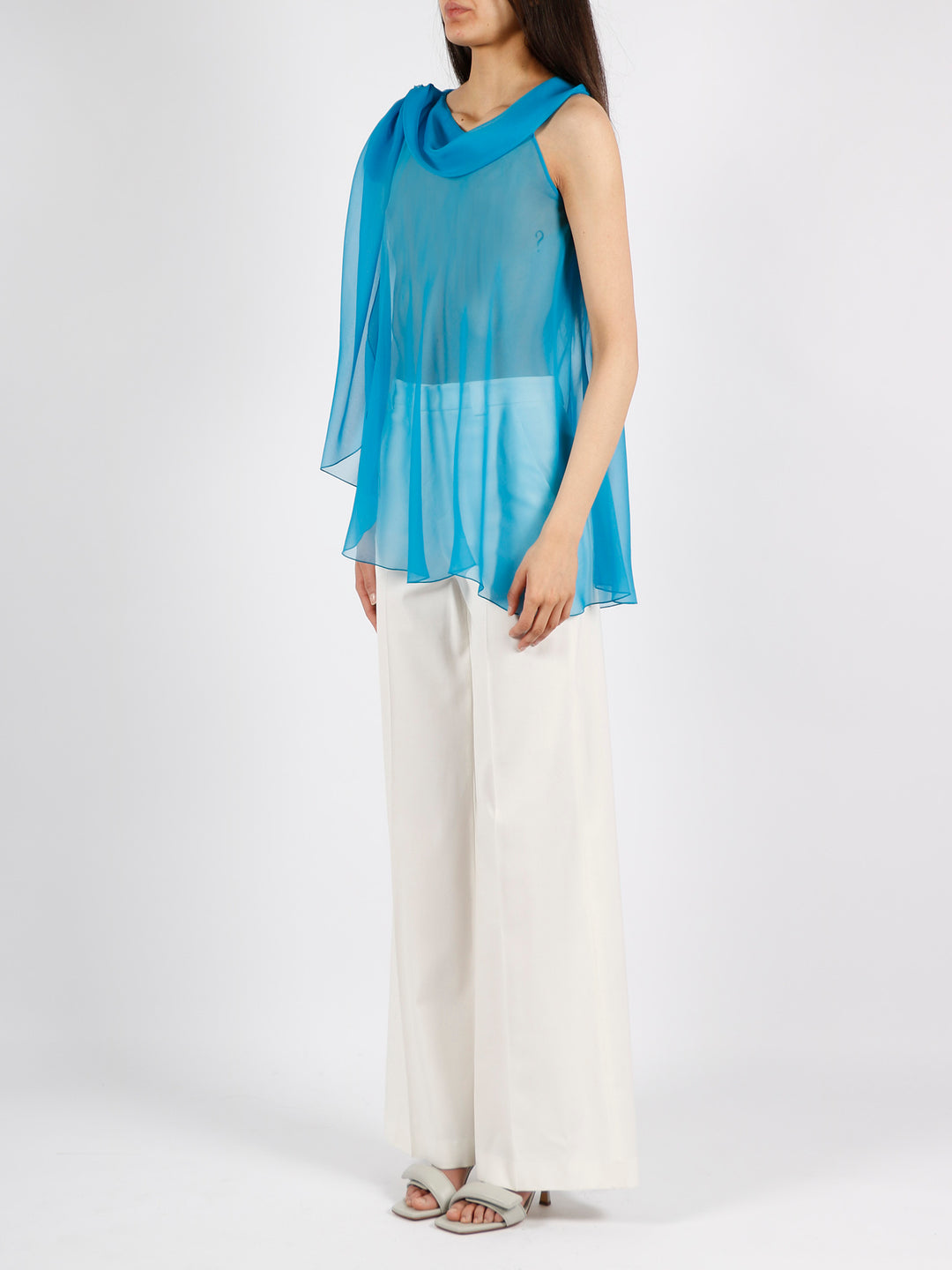 Silk chiffon blouse