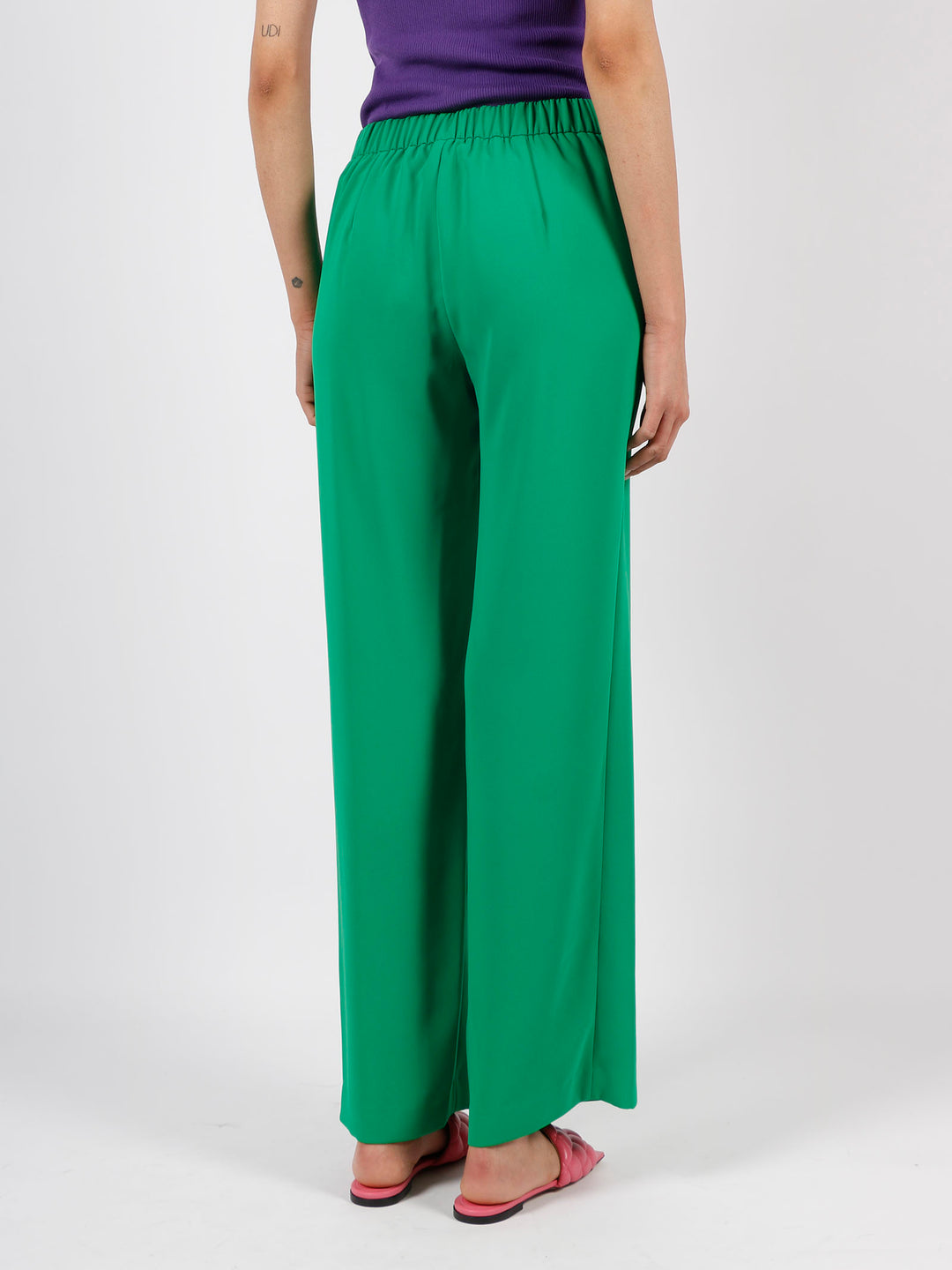 Panty wide leg trousers