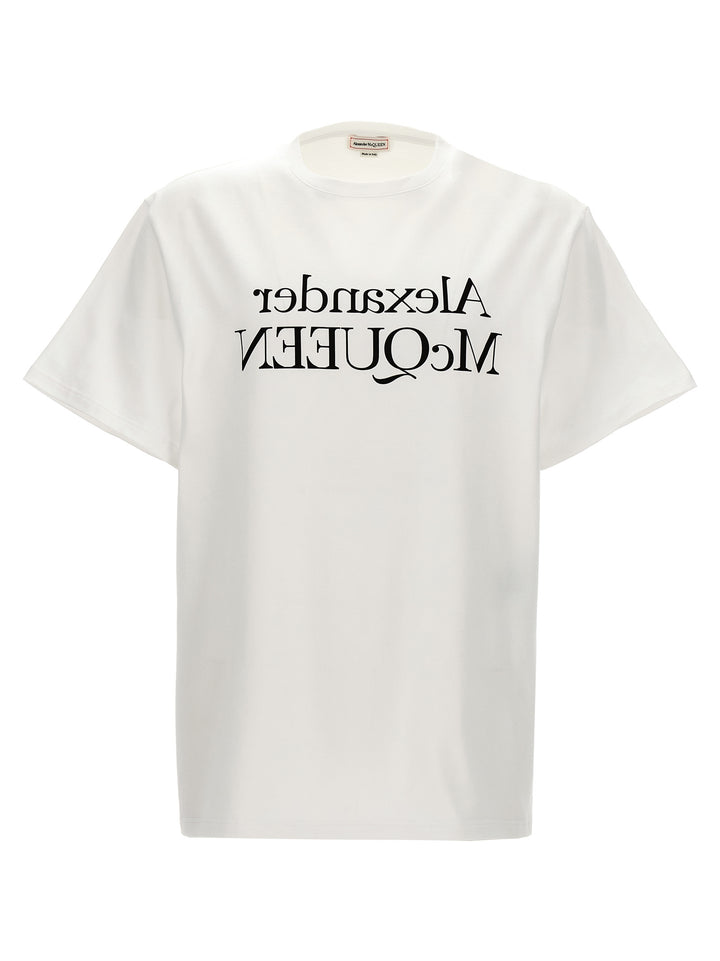 Logo Print T-Shirt White/Black