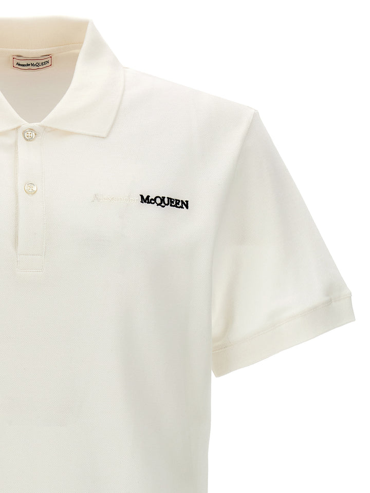 Logo  Shirt Polo White