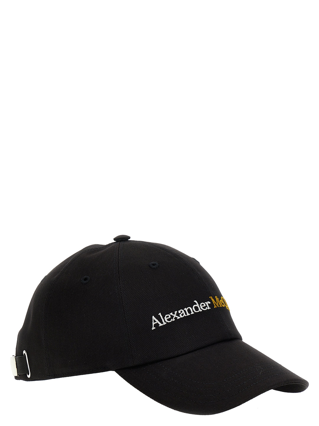 Mcqueen Logo Cap Hats - Black | 9d4b1f0bcf6f795dbe0cc0e366edca9d437c5105