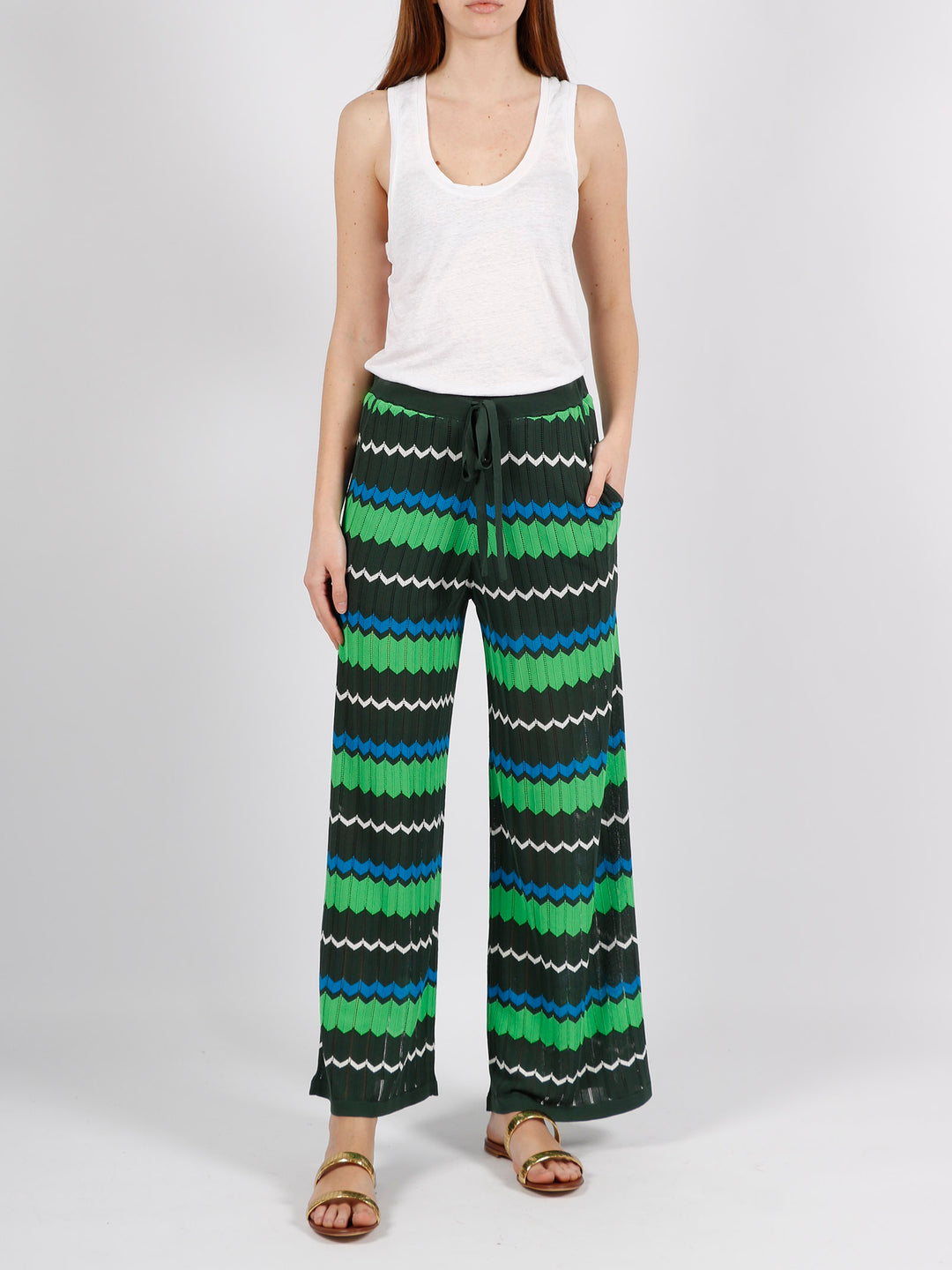 Knitted trousers