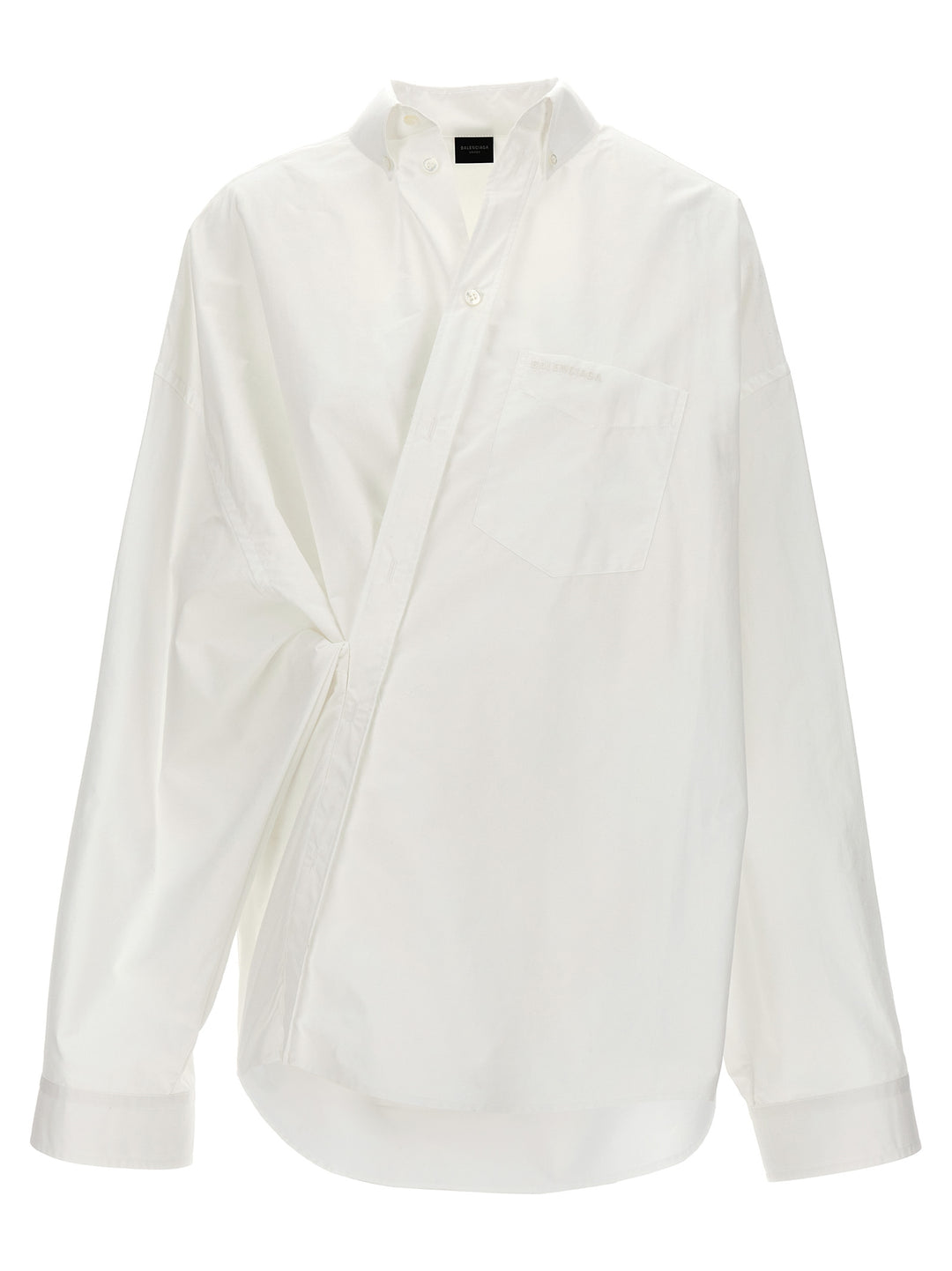 Wrap Balenciaga Shirt, Blouse White