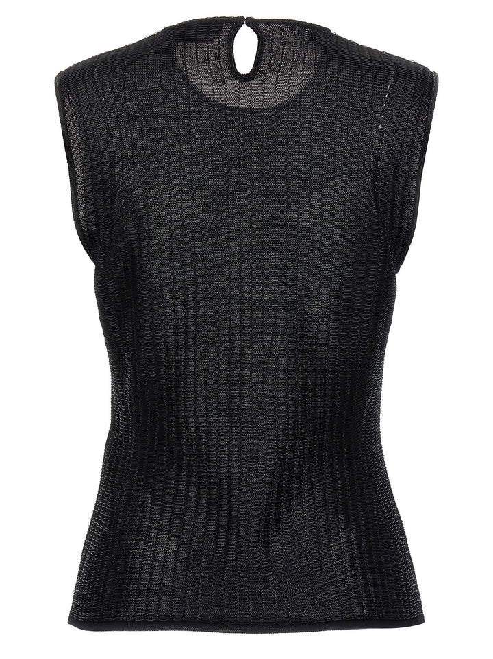 Armor Top Tops Black