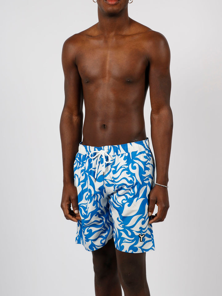 Printed swim short