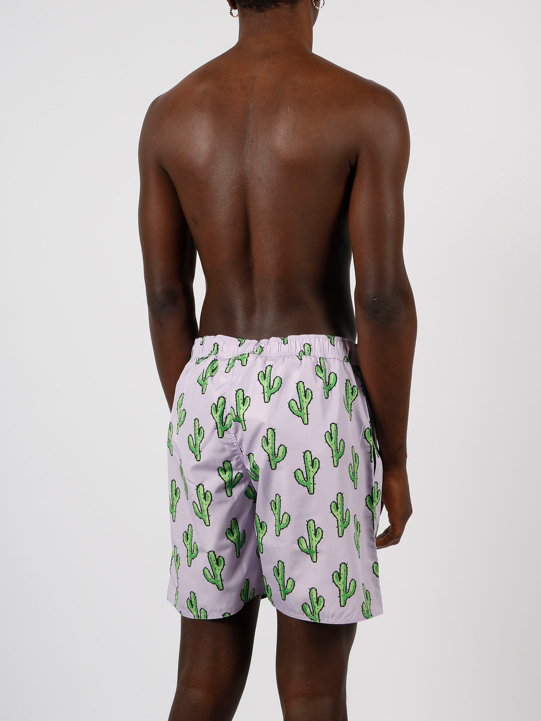 Cactus lilac swim short