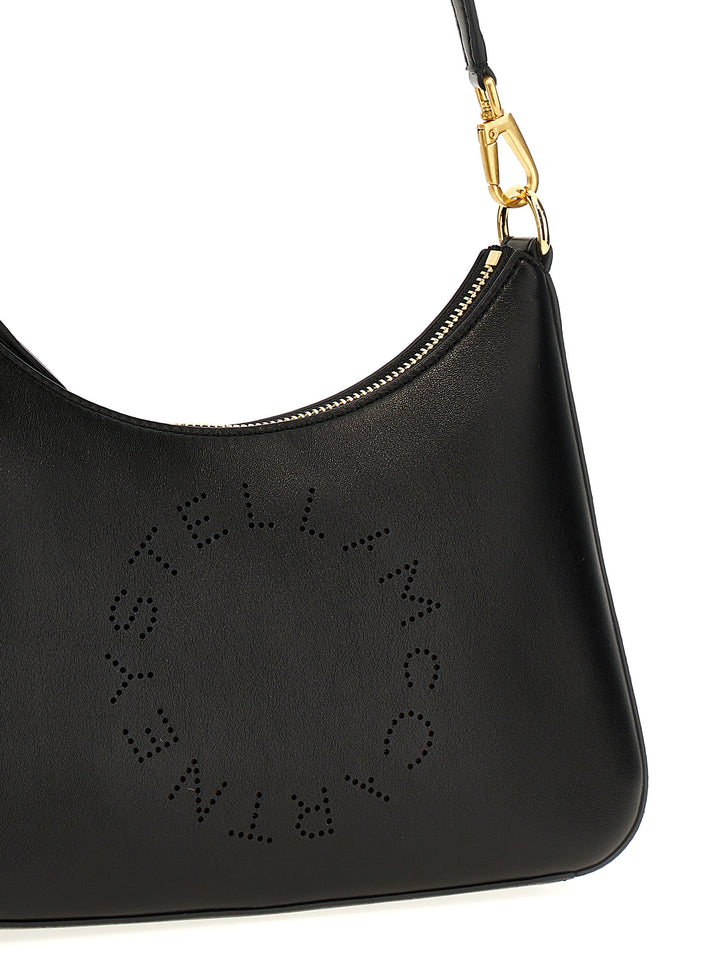 Logo Shoulder Bags Black