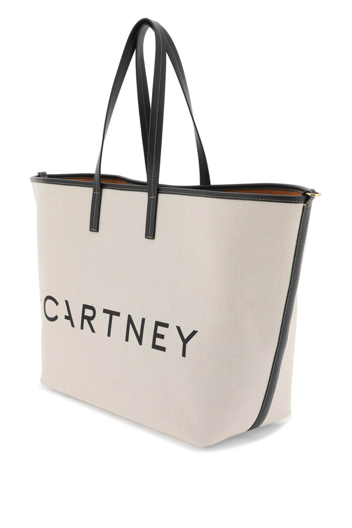 Canvas Tote Bag With Logo - Stella Mc Cartney - Women