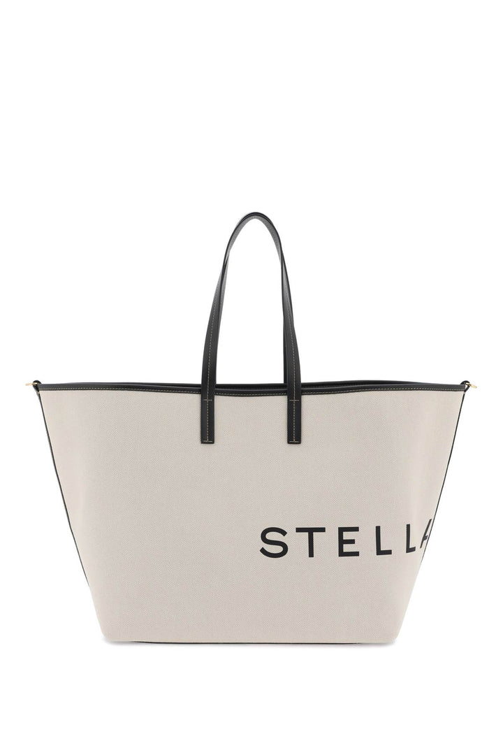 Canvas Tote Bag With Logo - Stella Mc Cartney - Women