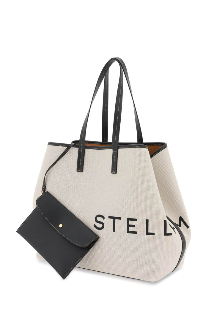 Canvas Tote Bag With Logo - Stella Mc Cartney - Women