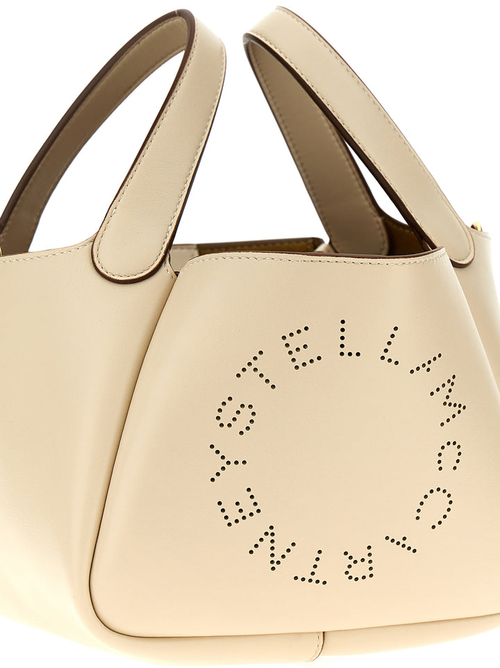 Logo Hand Bags White