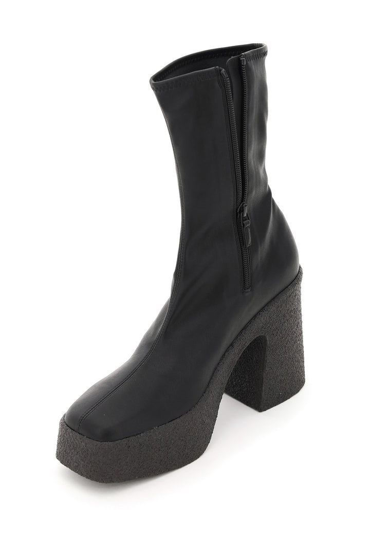 Thick Heel Stretch Boots - Stella Mc Cartney - Women