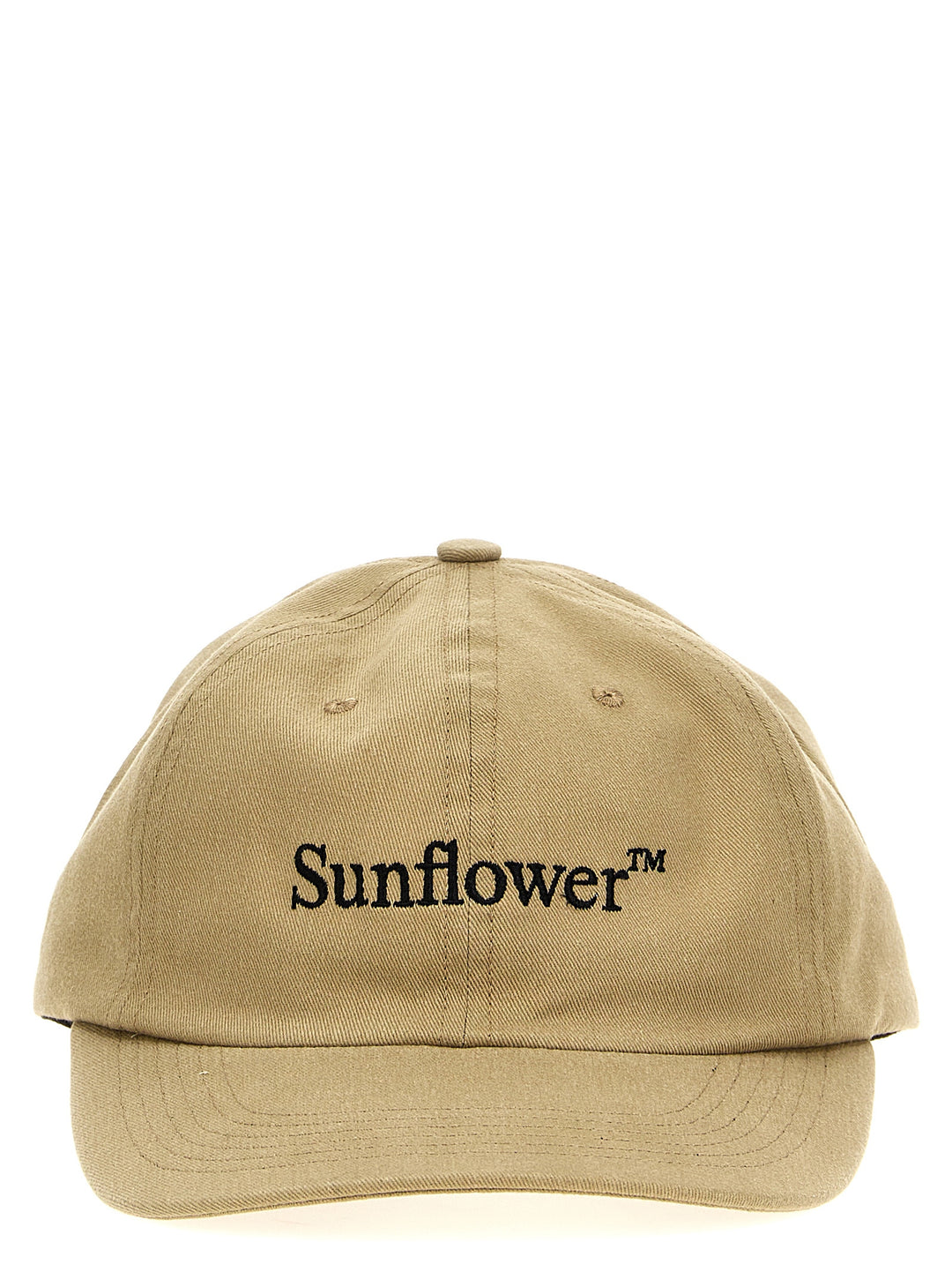 Logo Embroidery Cap Hats Beige