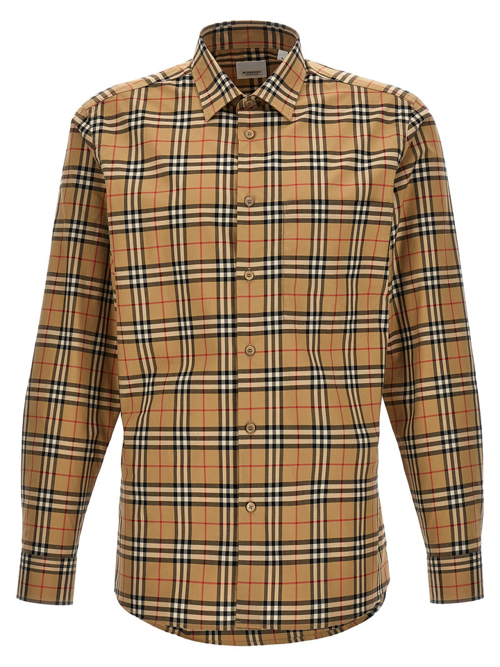 Burberry Simson Shirt and Blouse - Beige | b549dc0f5d85605ef1bd4a482559c718d35e6fa8