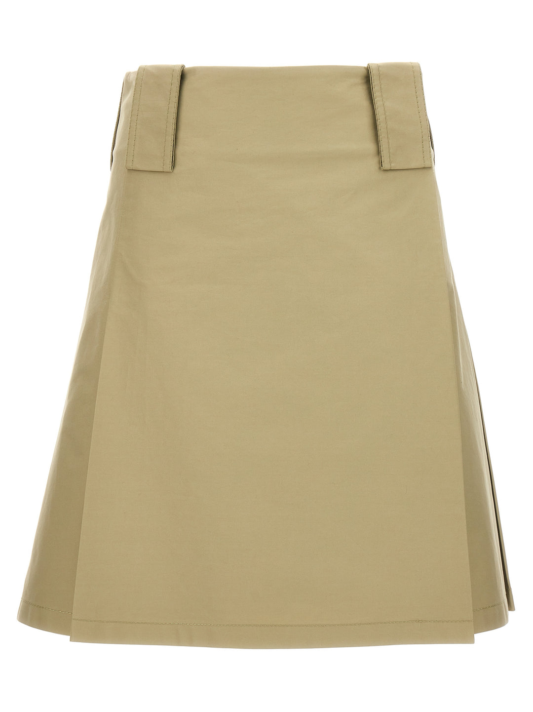 Pleated Skirt Skirts Beige