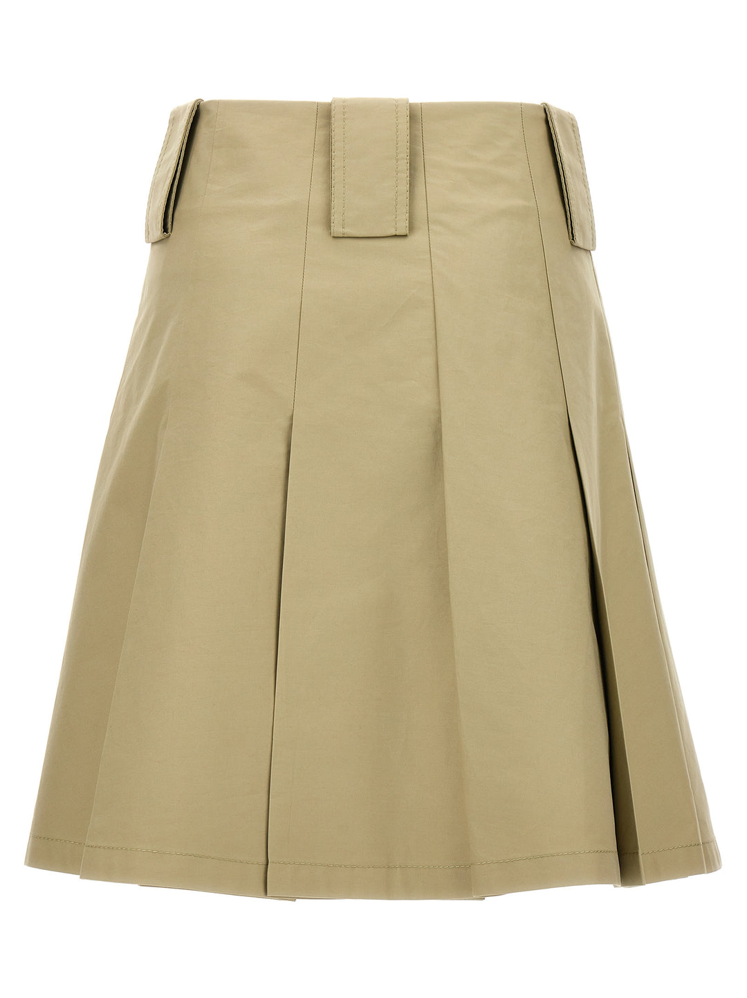 Pleated Skirt Skirts Beige