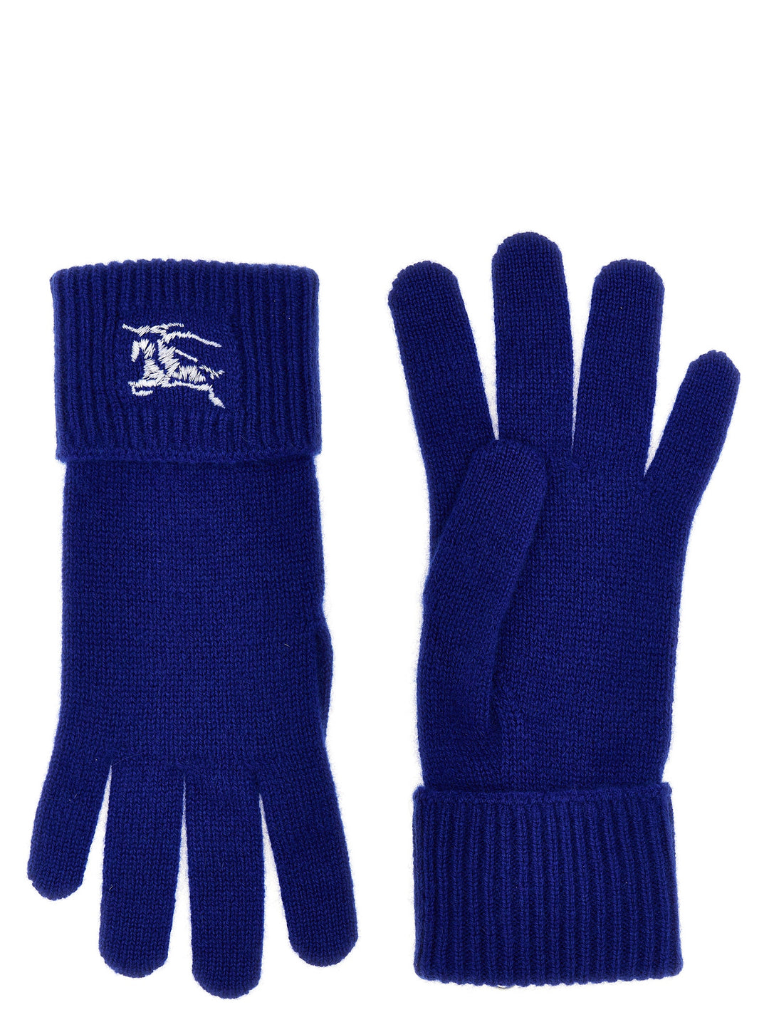 Equestrian Knight Design Gloves Blue