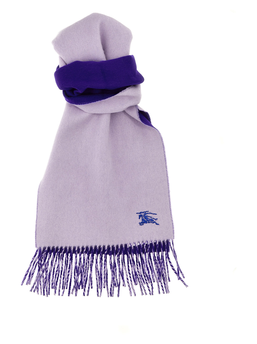 Equestrian Knight Design Scarves, Foulards Purple