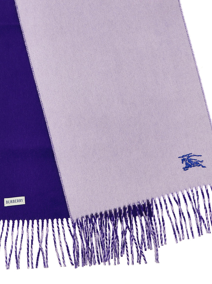 Equestrian Knight Design Scarves, Foulards Purple