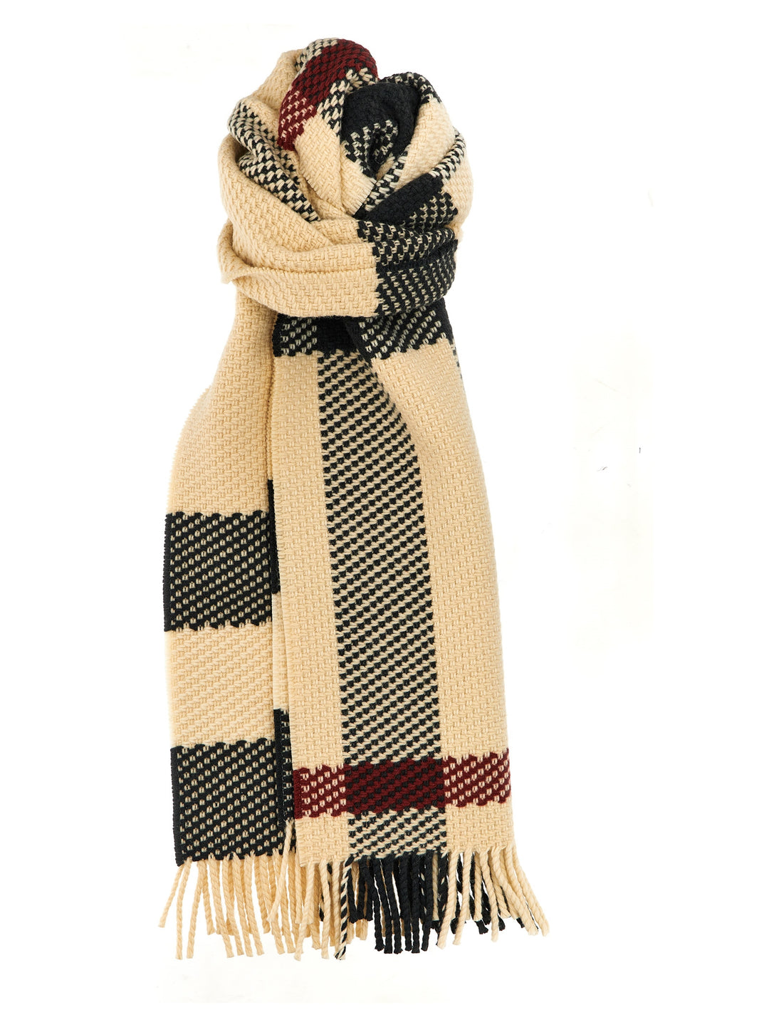 Check Scarf Scarves, Foulards Multicolor