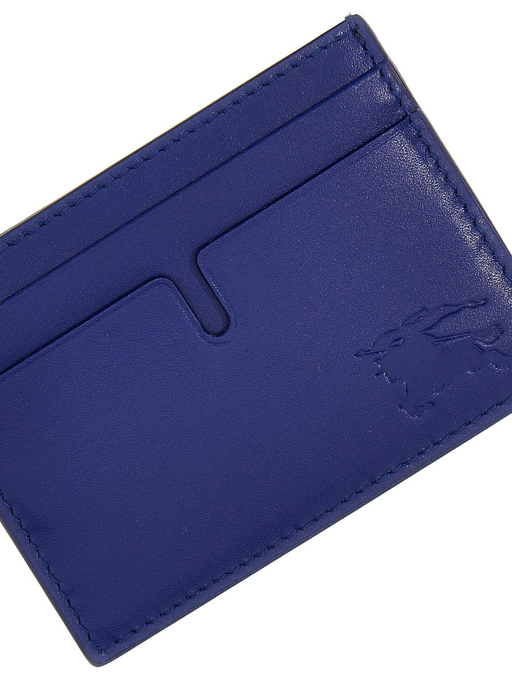 Equestrian Knight Design Wallets, Card Holders Blue