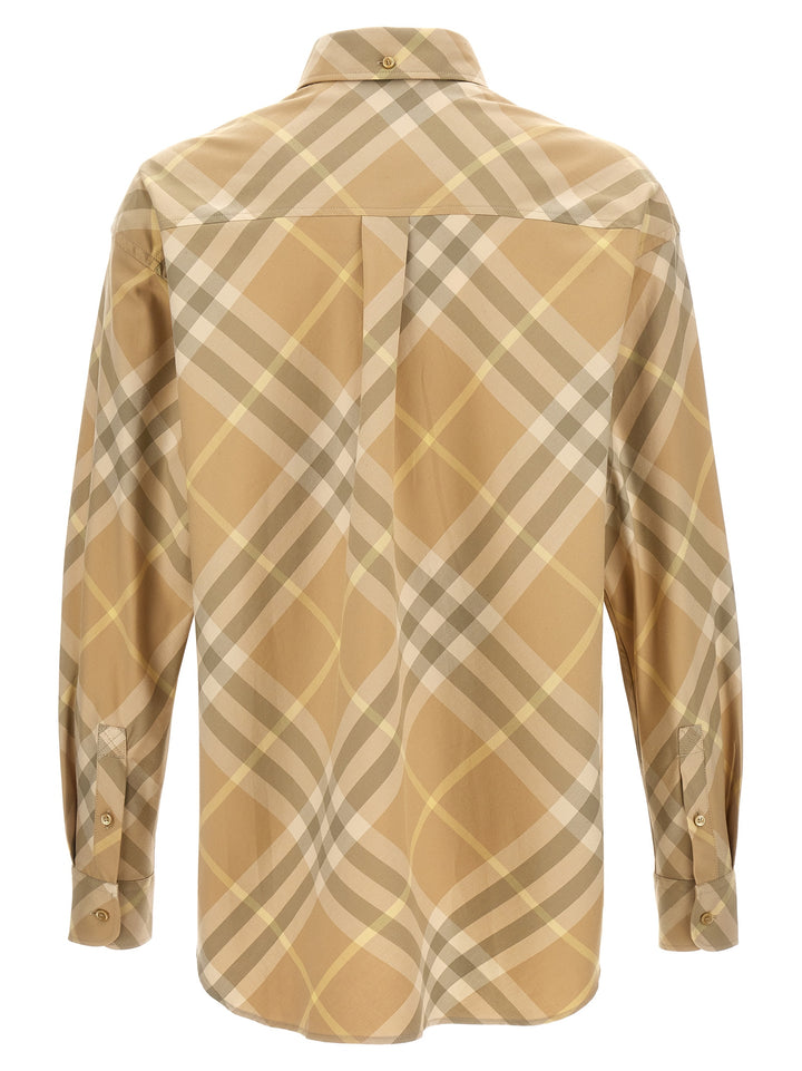 Burberry Check Shirt Shirt and Blouse - Beige | b71f320d6c3d1de12919429c80d2268473f350bd