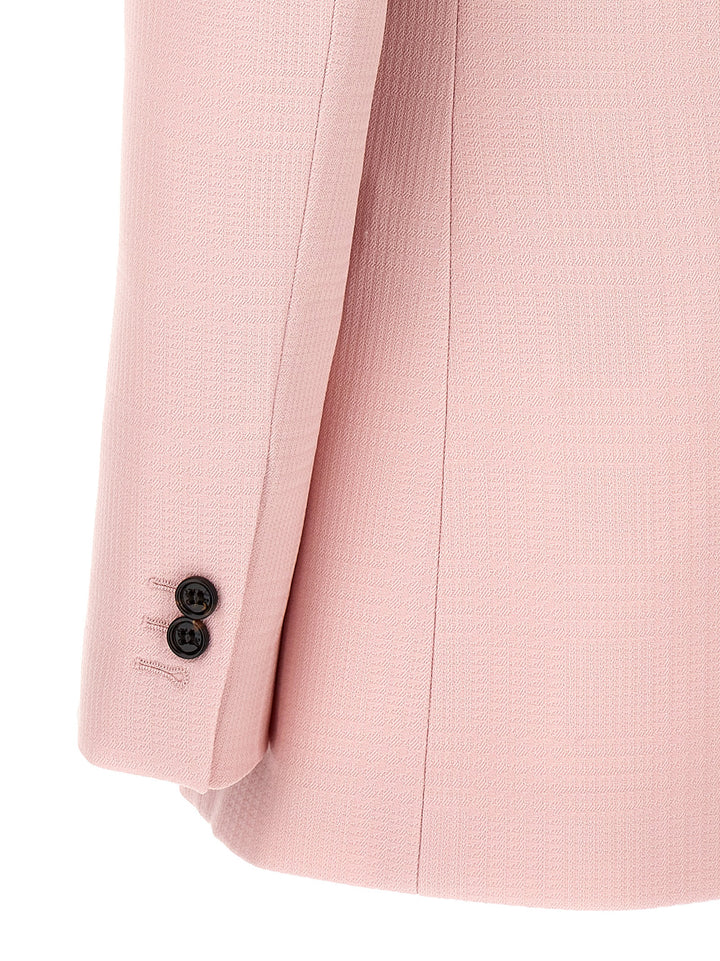 Burberry Single-Breasted Tailored Blazer BlazerS - Pink | 586935bd6e90941a80aa31e237f3e6a2202281eb