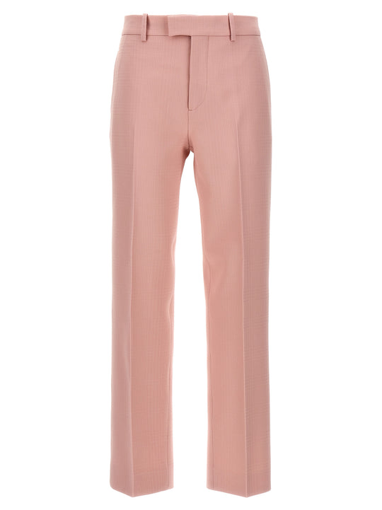 Tailored Trousers Pants Pink